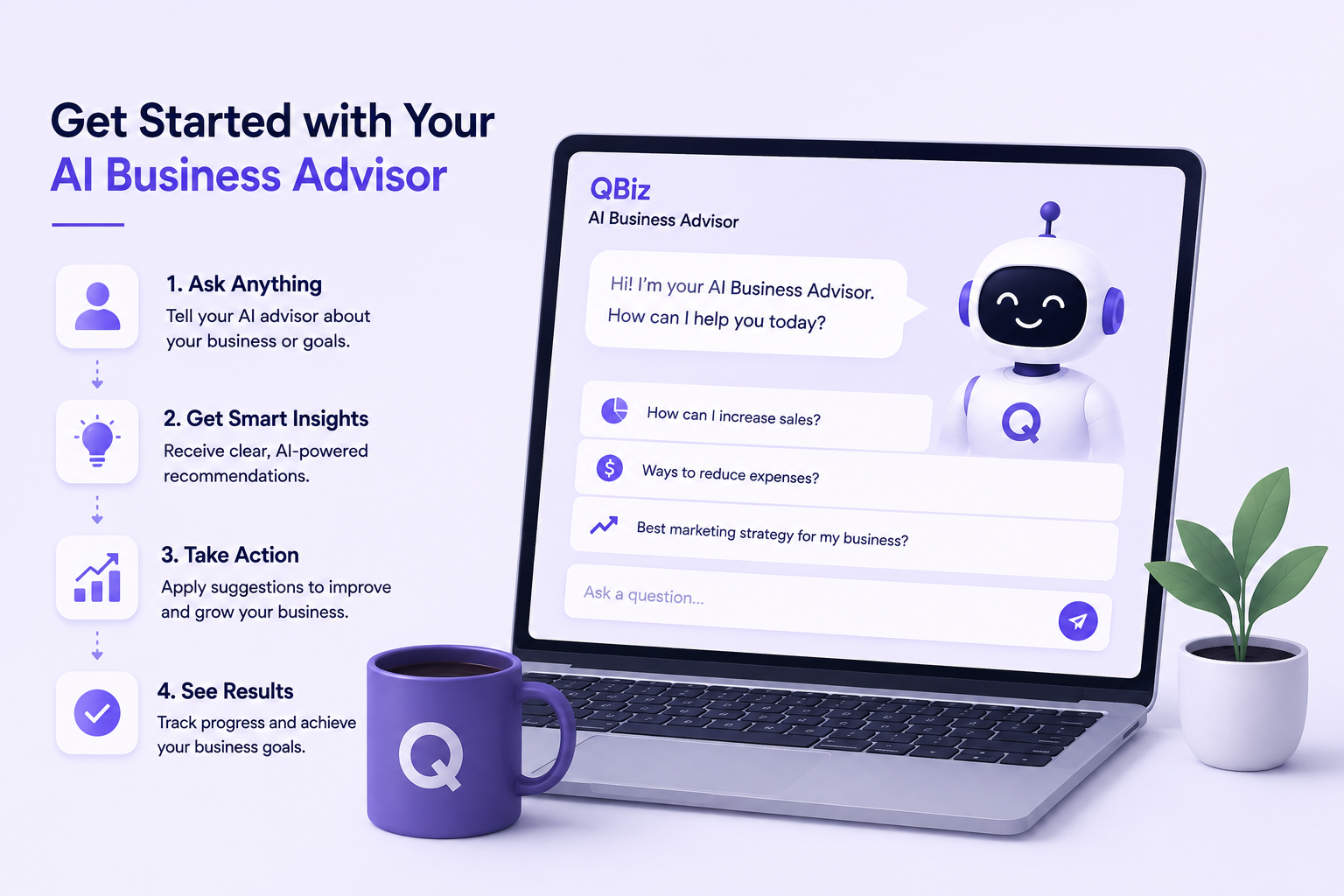 How to use an AI Business Advisor for the first time