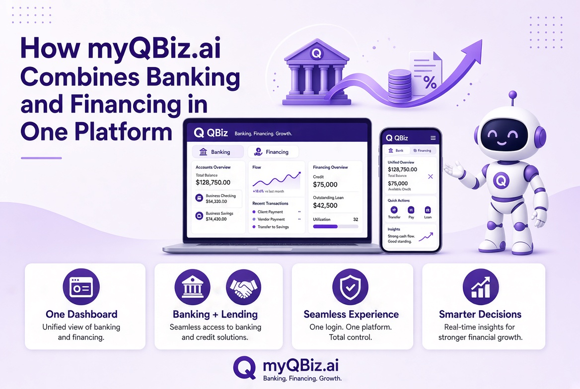 Neema Mahdavian, Chairman and CEO of myQBiz.ai, the AI-powered platform combining business advisory, lending, and merchant services
